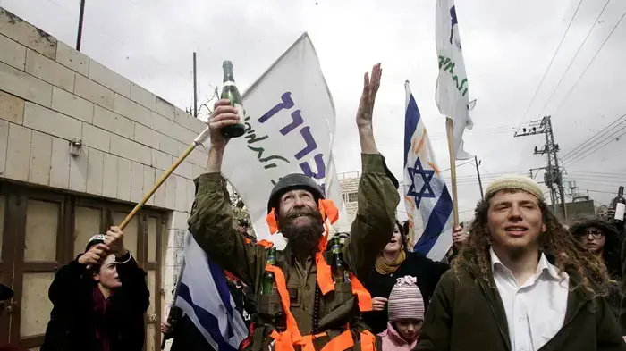צעדת חג הפורים בחברון פברואר 2010