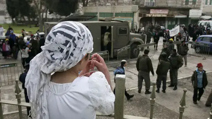 צעדת חג הפורים בחברון פברואר 2010