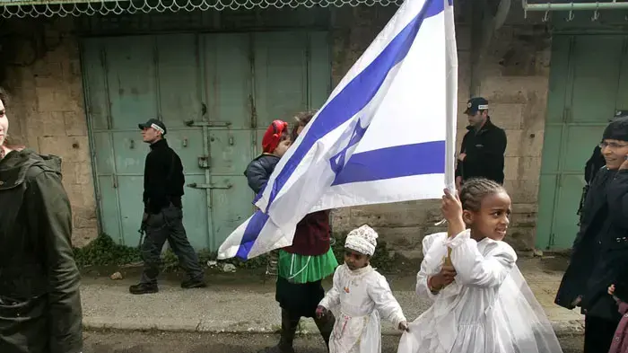 צעדת חג הפורים בחברון פברואר 2010