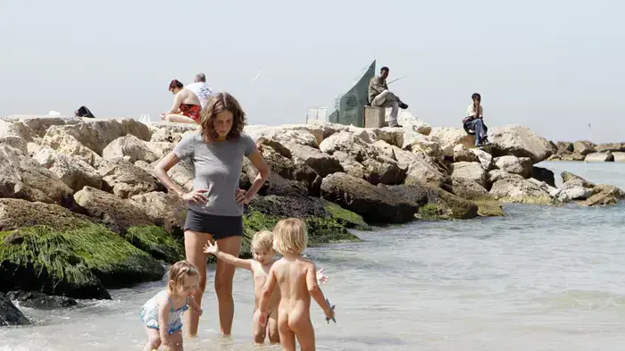 חוף הים בתל אביב מרץ 2010