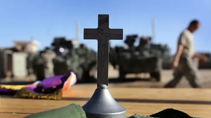 אנשי דת של צבא ארה"ב מבקרים באפגניסטן