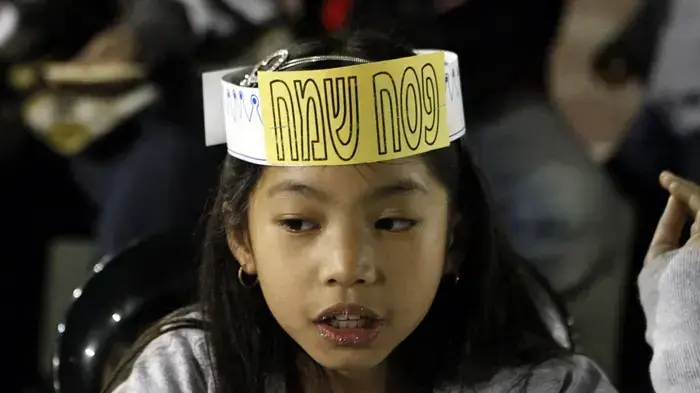 סדר פסח לילדי העובדים הזרים מרץ 2010