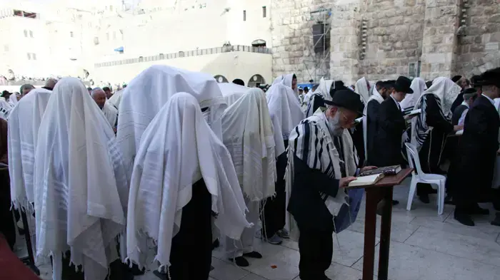ברכת הכהנים בכותל