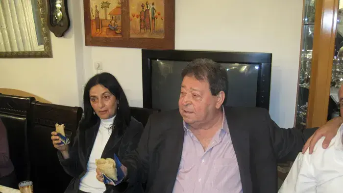 השר בנימין בן אליעזר בחגיגות המימונה בבית שמש