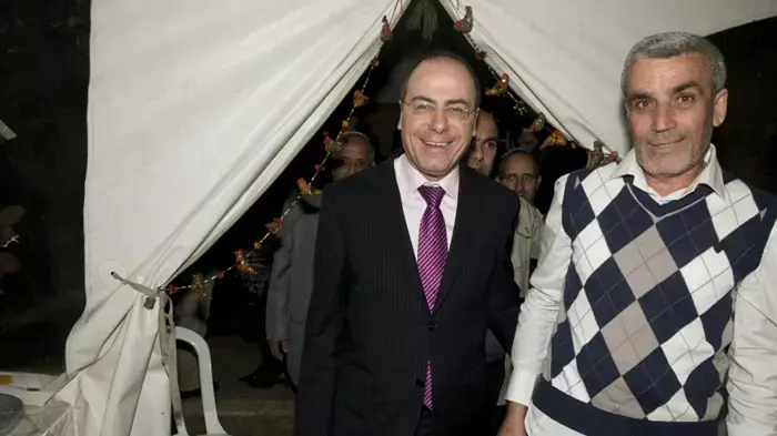 סילבן שלום בחגיגות המימונה
