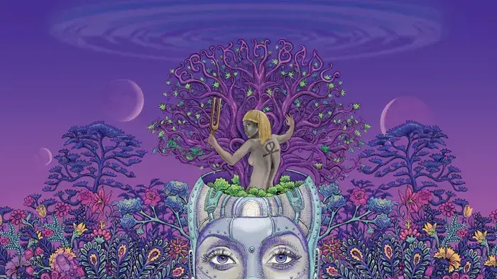 עטיפת האלבום החדש של אריקה באדו, Return of the Ankh עטיפת האלבום החדש של אריקה באדו, Return of the Ankh