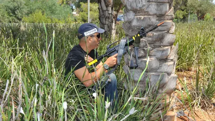 תרגיל "מלאכי עליון" של המשטרה שנערך ברחבי תל אביב  אפריל 2010 