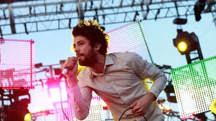 מייקל אנגלקוס מההרכב Passion Pit