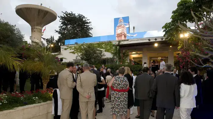 חגיגות יום המלכה בשגרירות בריטניה אפריל 2010