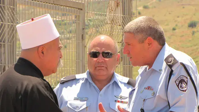מהומות ועימותים בכביש 70 בין מפגינים דרוזים וכוחות המשטרה נגד הנחת צינור הגז- מאי 2010 
