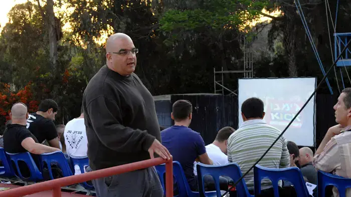 עומרי שרון בערב הקרבות דוג-פייט 7 בתל אביב עומרי שרון בערב הקרבות דוג-פייט 7 בתל אביב