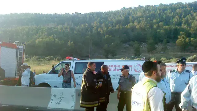 תאונה בין אוטובוס למשאית ליד כרמיאל
