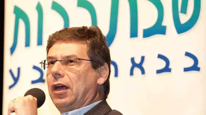 סגן שר החוץ דני אילון בשבתרבות בבאר שבע מאי 2010