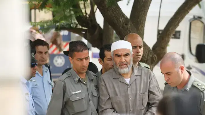 ראאד סלאח בבית המשפט באשקלון יוני 2010