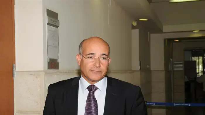 טאלב א- סנע בזמן ערעור ראאד סלאח בבית המשפט העליון בירושלים  יוני 2010