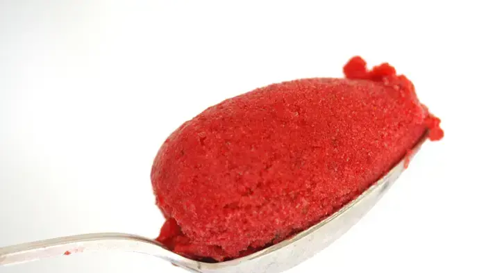 סורבה תותים סורבה תותים