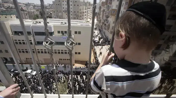 הפגנת חרדים בבני ברק יוני 2010