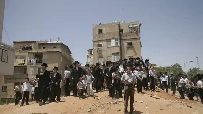 הפגנת חרדים בבני ברק יוני 2010