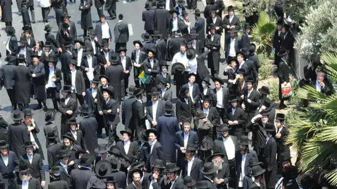 הפגנת חרדים בירושלים יוני 2010