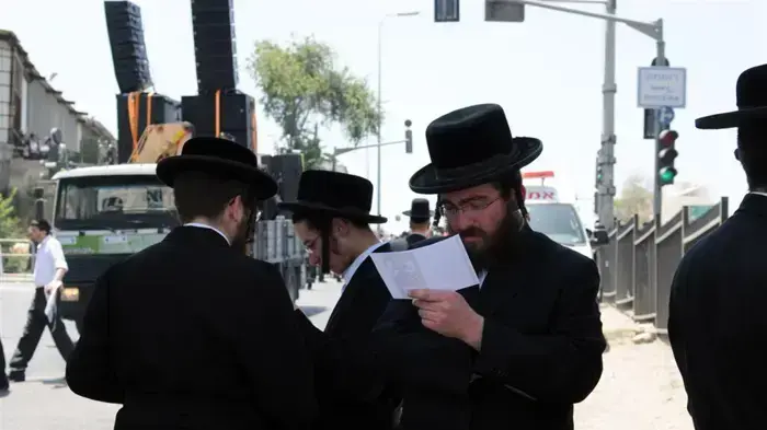 הפגנת חרדים בירושלים יוני 2010