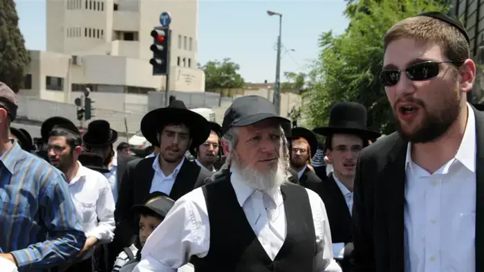 הפגנת חרדים בירושלים יוני 2010