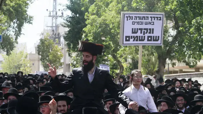 הפגנות חרדים בבני ברק יוני 2010