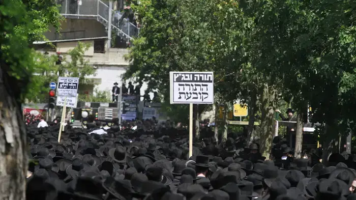 הפגנות חרדים בבני ברק יוני 2010