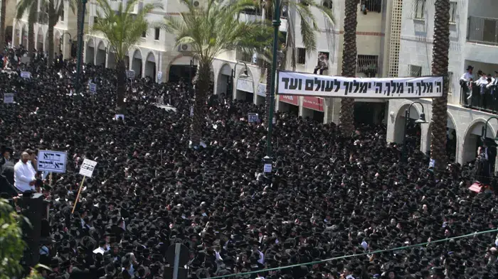 הפגנות חרדים בבני ברק יוני 2010