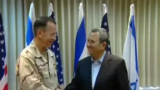 האדמירל מאלן בביקור עבודה בישראל
