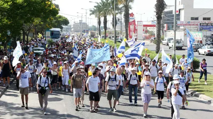 יומה השלישי של צעדת משפחת שליט יוני 2010