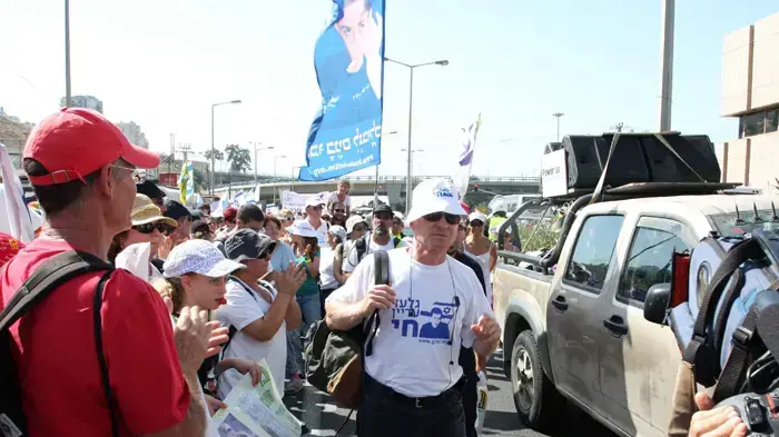 יומה השלישי של צעדת משפחת שליט יוני 2010