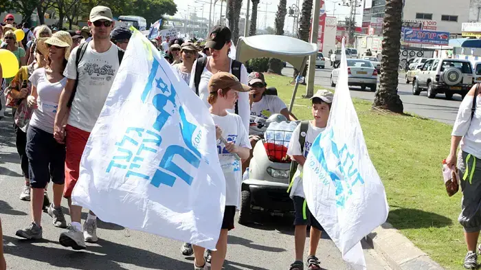 יומה השלישי של צעדת משפחת שליט יוני 2010