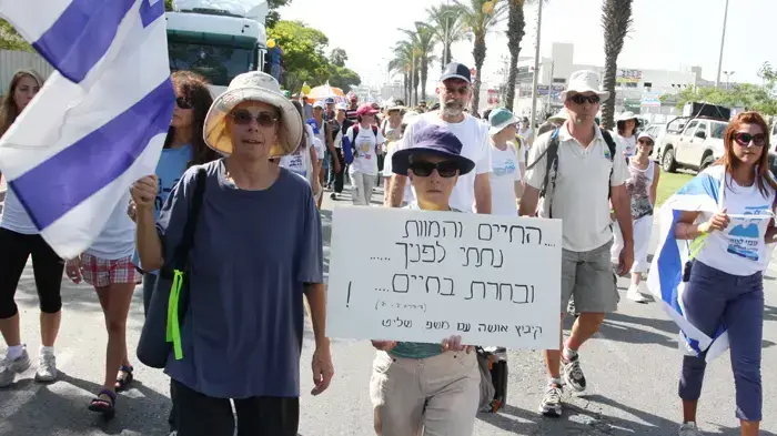 יומה השלישי של צעדת משפחת שליט יוני 2010