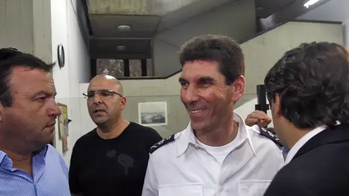 אלי בין, מנכ"ל מד"א בבית המשפט יוני 2010