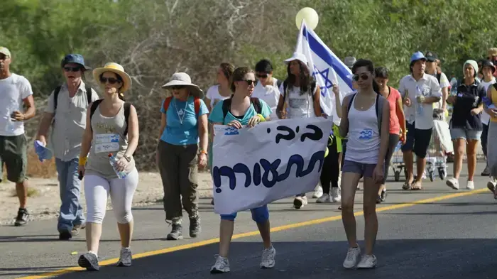 יומה החמישי של צעדת משפחת שליט