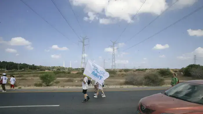 יומה החמישי של צעדת משפחת שליט