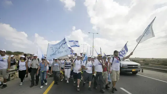 יומה החמישי של צעדת משפחת שליט
