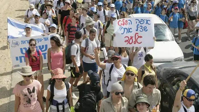 יומה החמישי של צעדת משפחת שליט