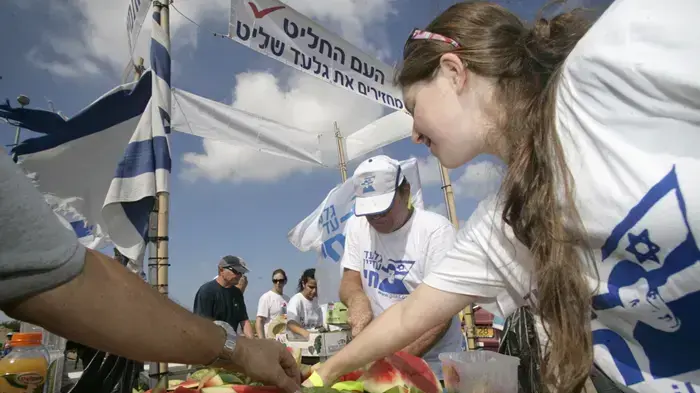 יומה החמישי של צעדת משפחת שליט