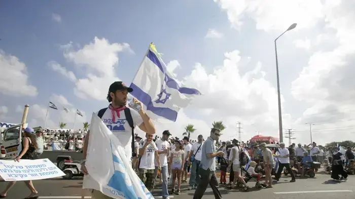 יומה החמישי של צעדת משפחת שליט