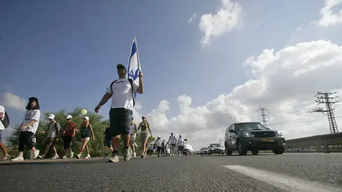 יומה החמישי של צעדת משפחת שליט