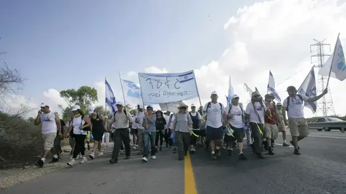 יומה החמישי של צעדת משפחת שליט