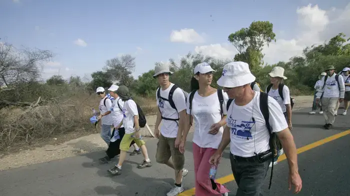 יומה החמישי של צעדת משפחת שליט