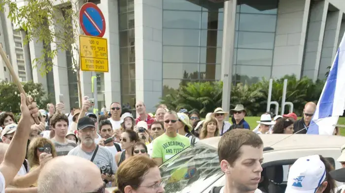 יומה התשיעי של צעדת משפחת שליט יולי 2010