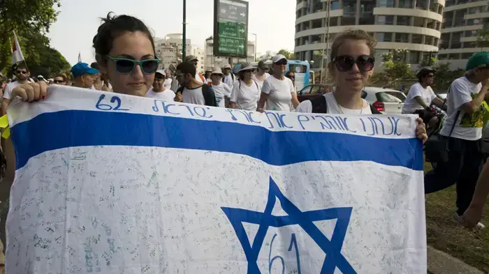 יומה התשיעי של צעדת משפחת שליט יולי 2010