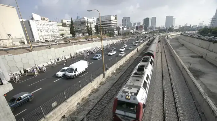 יומה העשירי של צעדת משפחת שליט יולי 2010