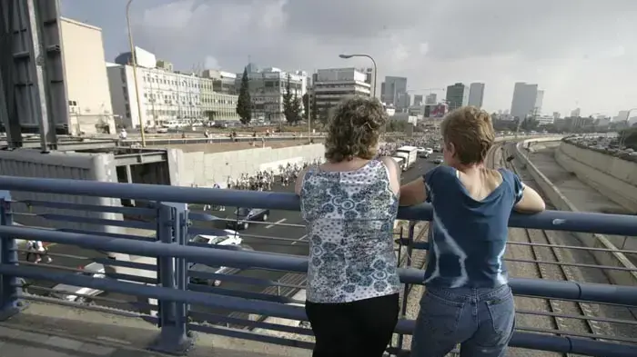 יומה העשירי של צעדת משפחת שליט יולי 2010