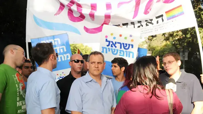 ח"כ ניצן הורוביץ במצעד הגאווה בירושלים