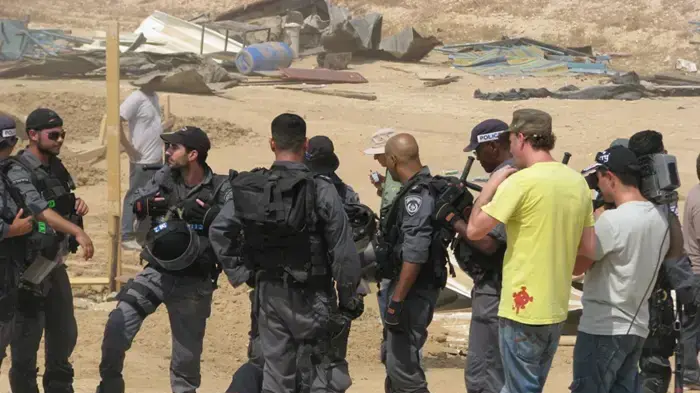 הריסת המבנים בכפר אל עראקיב בפעם השנייה- אוגוסט 2010 