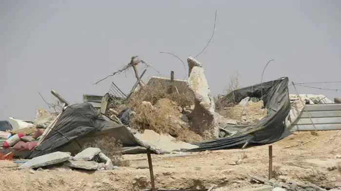 הריסת המבנים בכפר אל עראקיב בפעם השנייה- אוגוסט 2010 